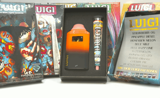 luigi live resin cart